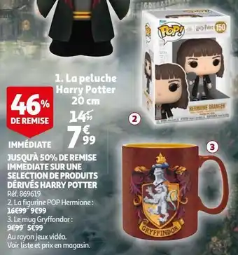 Auchan . la figurine pop hermione offre