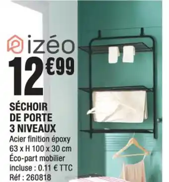 La Foir'Fouille Séchoir De Porte 3 Niveaux offre