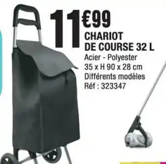 La Foir'Fouille Chariot De Course 32 L offre
