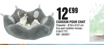 La Foir'Fouille Coussin Pour Chat offre