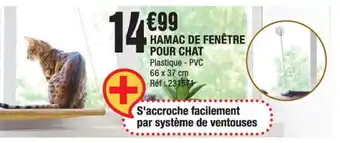 La Foir'Fouille Hamac De Fenêtre Pour Chat offre