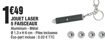 Jouet Laser 5 Faisceaux