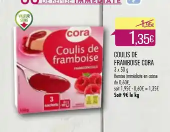 Coulis de Framboise Cora