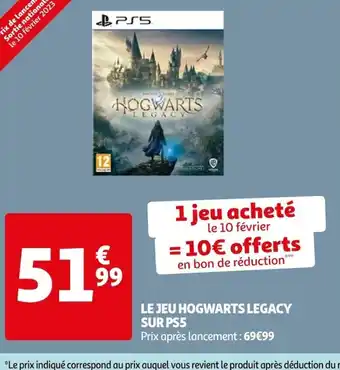 Le Jeu Hogwarts Legacy Sur P55