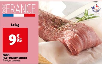 Auchan Supermarché Porc: Filet Mignon Entier offre