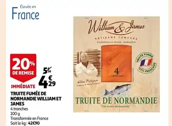 Truite Fumée De Normandie William Et James
