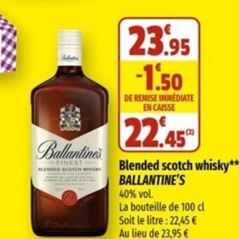 Blended Scotch Whisky Ballantine's