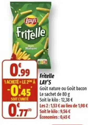Coccimarket Fritelle Lay's offre