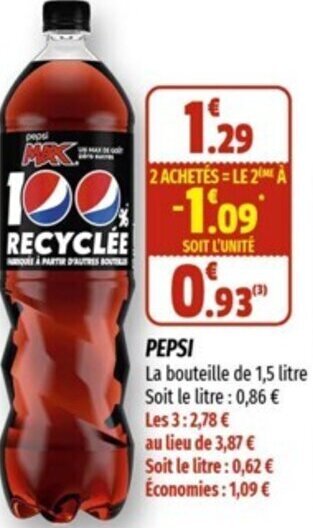 Coccimarket Pepsi offre