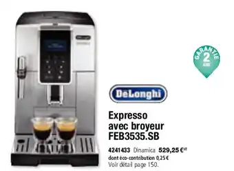 Expresso Avec Broyeur FEB3535.SB