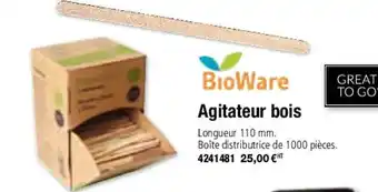 Agitateur Bois