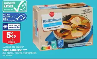 ALDI Bouillabaisse LA CUISINE DES SAVEURS offre