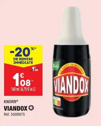 ALDI Viandox KNORR offre
