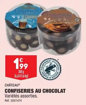 ALDI Confiseries au chocolat CHÂTEAU offre
