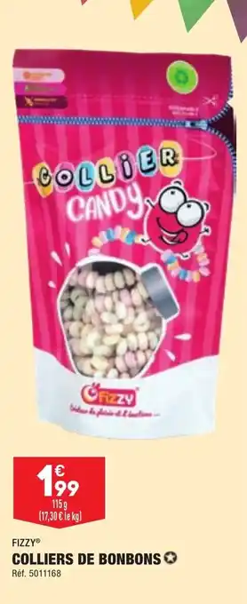 ALDI Colliers de bonbons FIZZY offre
