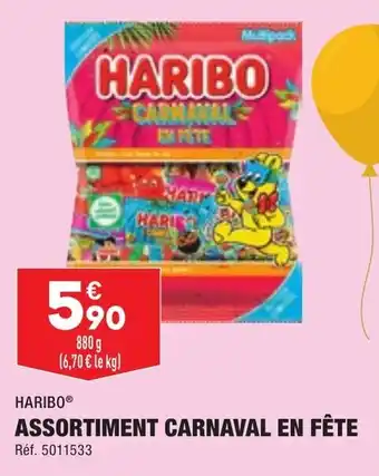 ALDI Assortiment carnaval en fête HARIBO offre