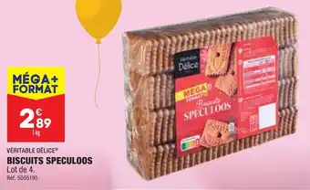 ALDI Biscuits speculoos VÉRITABLE DELICE offre