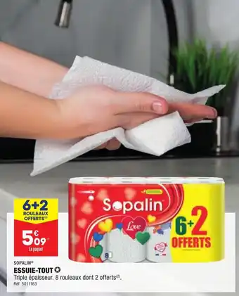 ALDI Essuie-tout SOPALIN offre