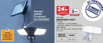 ALDI Projecteur à led LIGHT ZONE offre