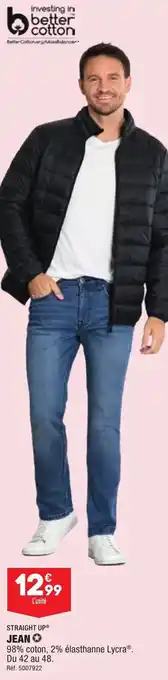 ALDI Jean STRAIGHT UP offre