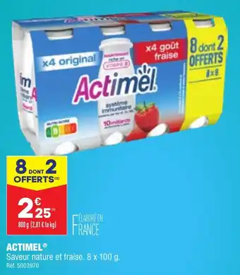 ALDI Actimel offre