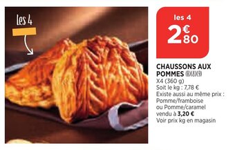 Bi1 Chaussons aux pommes offre