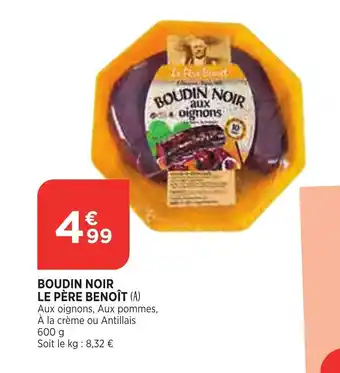 Bi1 Boudin noir le père benoit offre