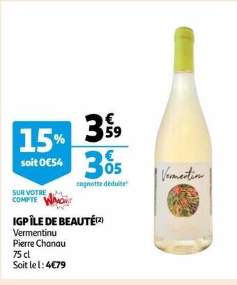 Auchan Igp île de beauté offre