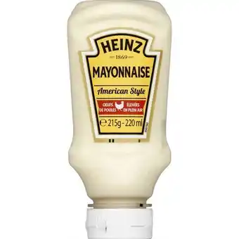 Auchan Mayonnaise american style heinz offre