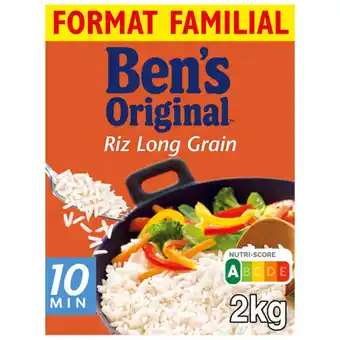 Auchan Riz long grain ben's original offre