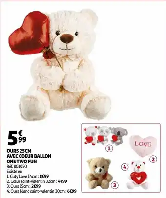 Auchan Peluche offre