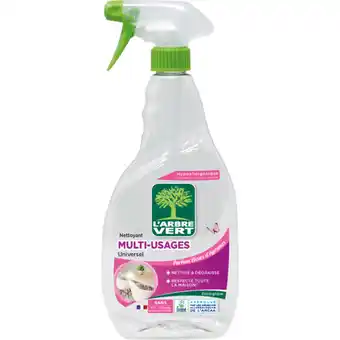 Auchan Spray nettoyant multi usages agrumes l'arbre vert offre