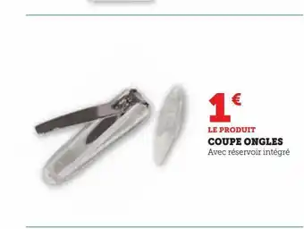 Super U Coupe ongles offre