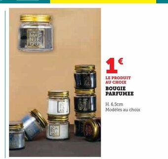 Super U Bougie parfumee offre