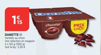 Bi1 Danette offre