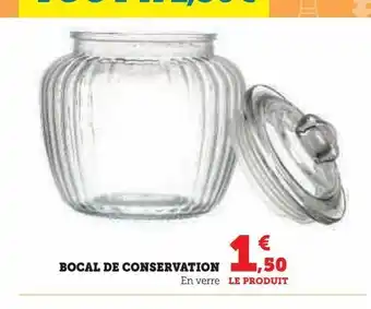 Hyper U Bocal de conservation offre