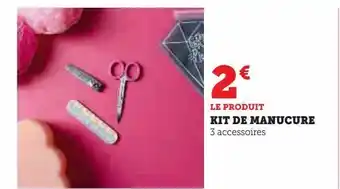 Hyper U Kit de manucure offre