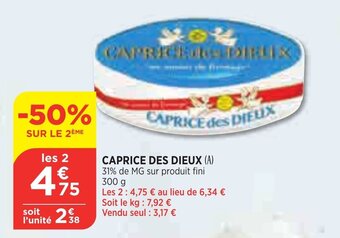 Bi1 Caprice des dieux offre