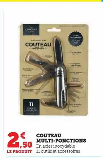 Couteau multi-fonctions