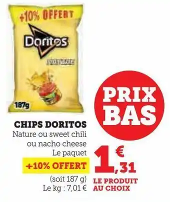 Hyper U Chips doritos offre