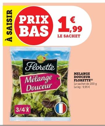 Hyper U Melange douceur florette offre