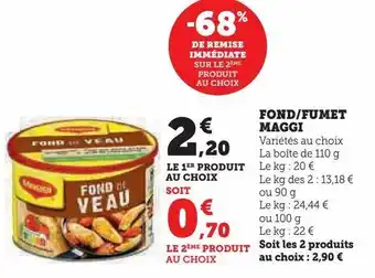 U Express Fond/fumet maggi offre