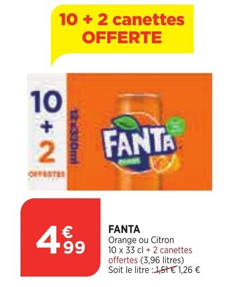 Bi1 Fanta offre
