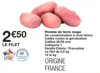 Monoprix Pomme de terre rouge offre