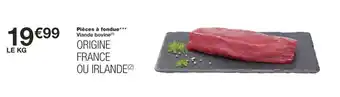 Monoprix Pièces à fondue offre