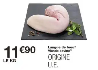 Monoprix Langue de bœuf offre