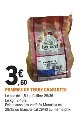 E.Leclerc Jardi Pommes de terre charlotte offre