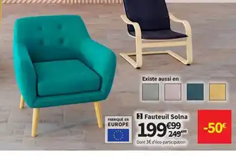 Conforama Fauteuil solna offre
