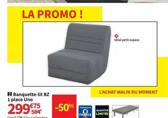 Conforama Banquette-lit bz 1 place uno offre