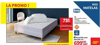 Conforama Pack neo max 140 x 190 cm offre